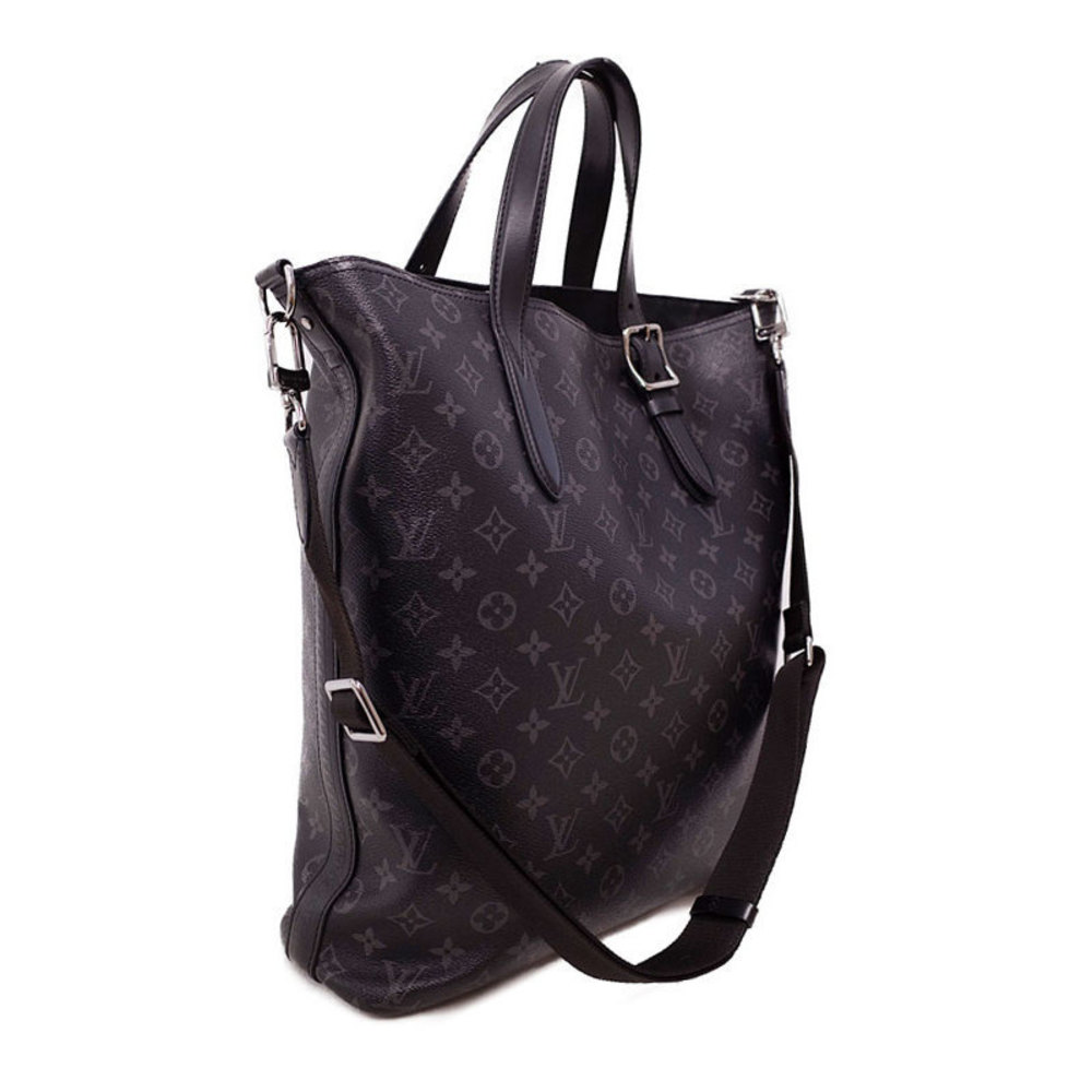 Louis Vuitton Eclipse Monogram Apollo Bag Black T… - image 1